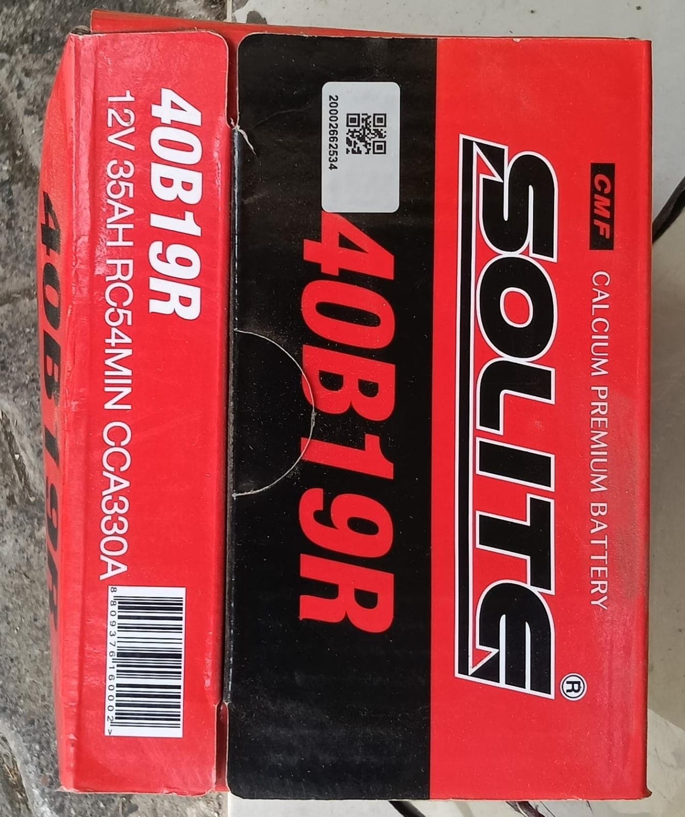 Solite car battery